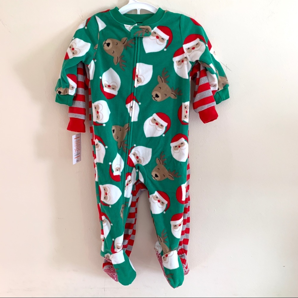 Carter’s Christmas sleepers - 2 pack